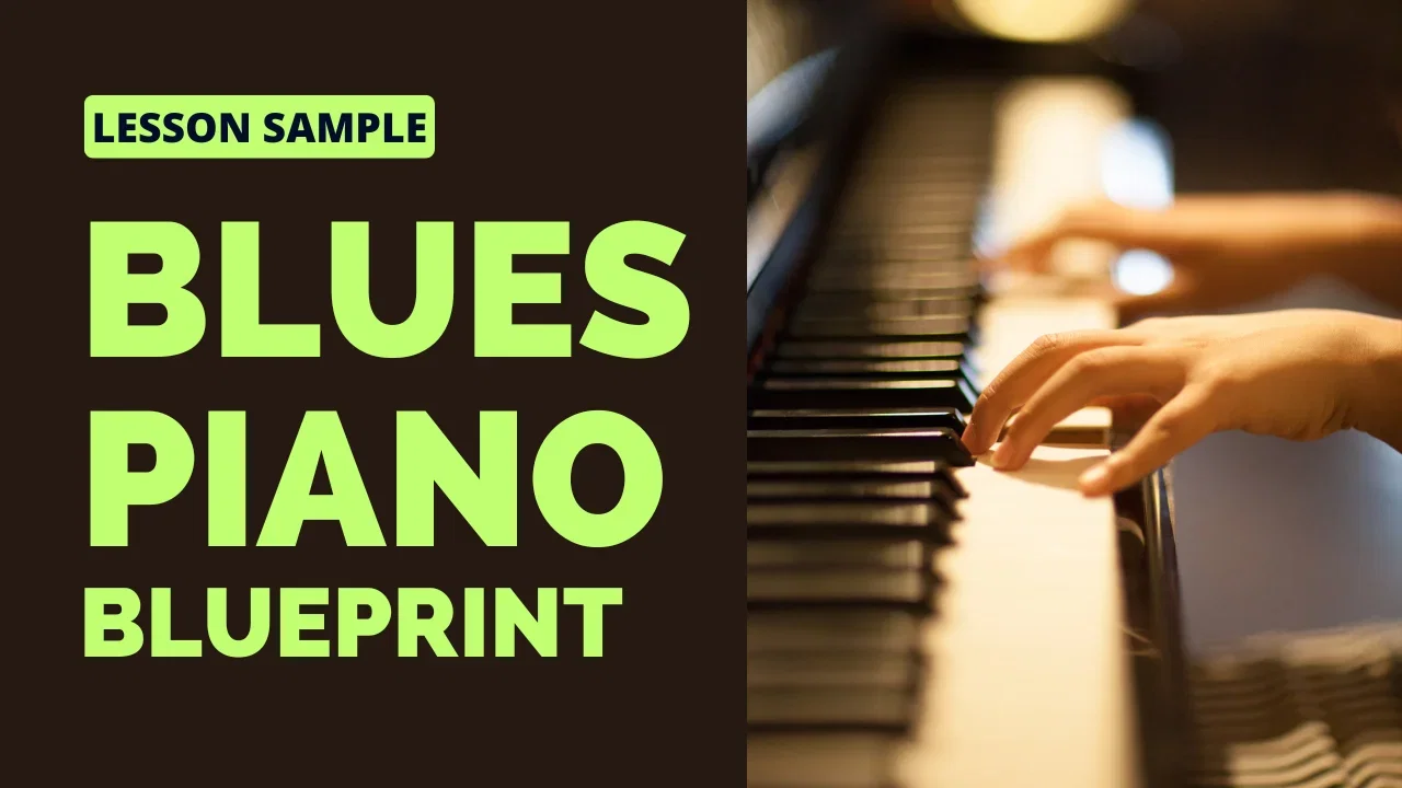 Cover image for Blues Piano Blueprint