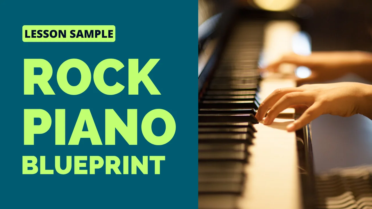 Cover image for Rock Piano Blueprint