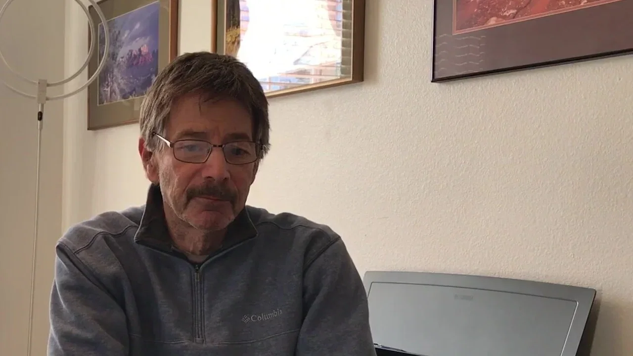 Bruce W., a Jazzedge Academy Premier member, at the piano