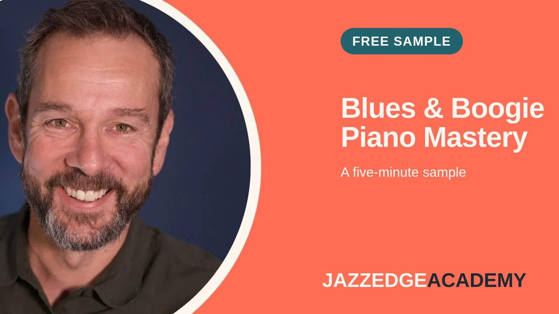 Willie Myette teaching from Blues & Boogie Piano Mastery